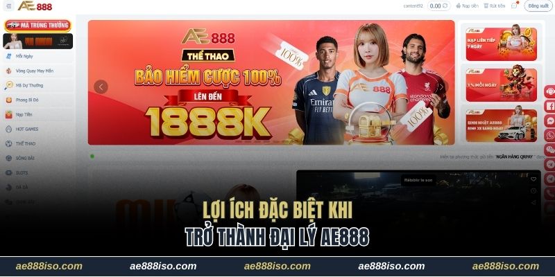 Lợi ích đặc biệt khi trở thành đại lý AE888